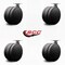 Service Caster 4'' Black Heavy Duty Floor Safe Twin Wheel Casters Top Plate , 4PK SCC-TP02S100-TPR-BLK-4 - alternate 2